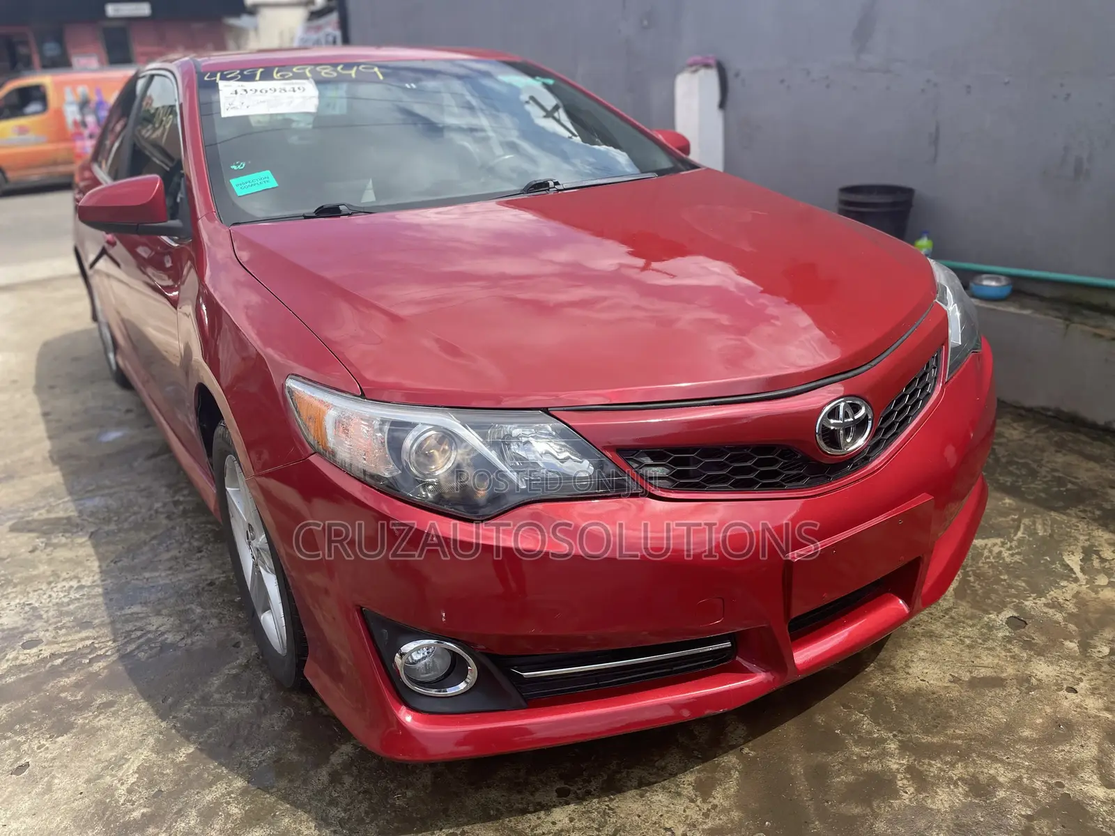 Toyota Camry 2017 Red