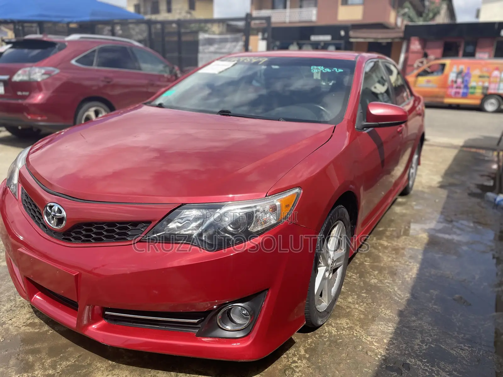 Toyota Camry 2017 Red
