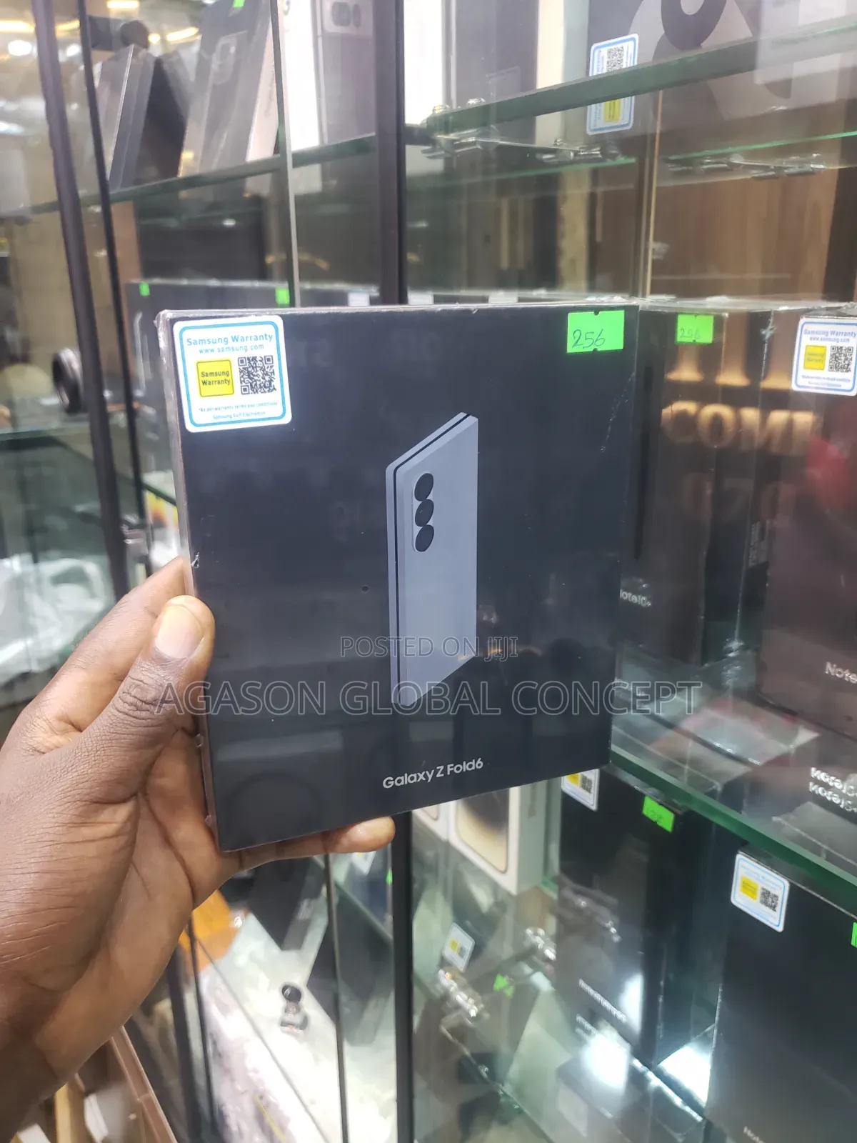 New Samsung Galaxy Z Fold6 256 GB Black