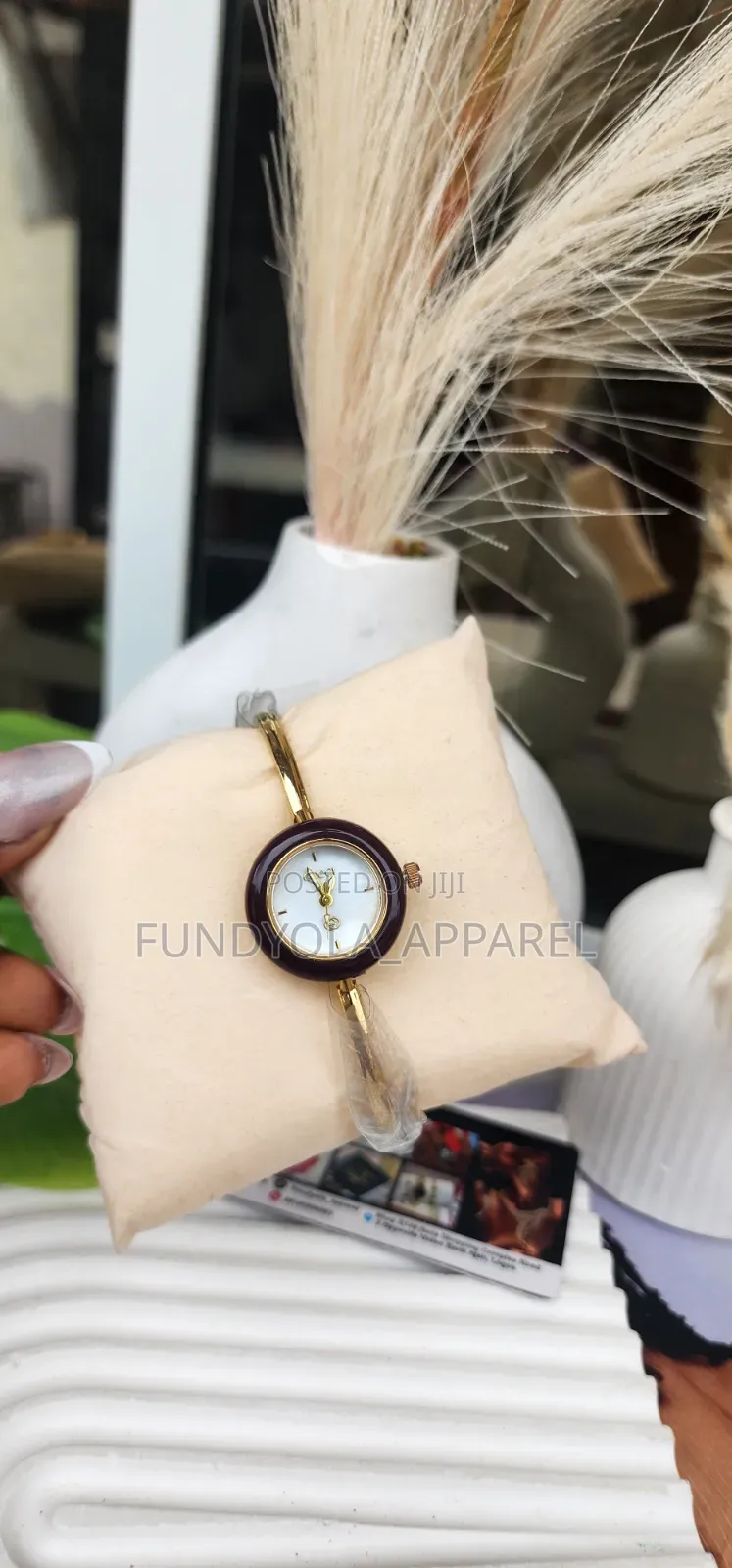 Vintage Gucci Gold Plated F-Watch