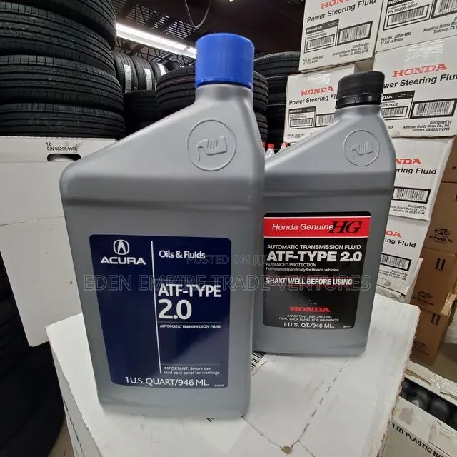 Genuine Acura & Honda ATF-Type 2.0 Automatic Transmission Fluid.