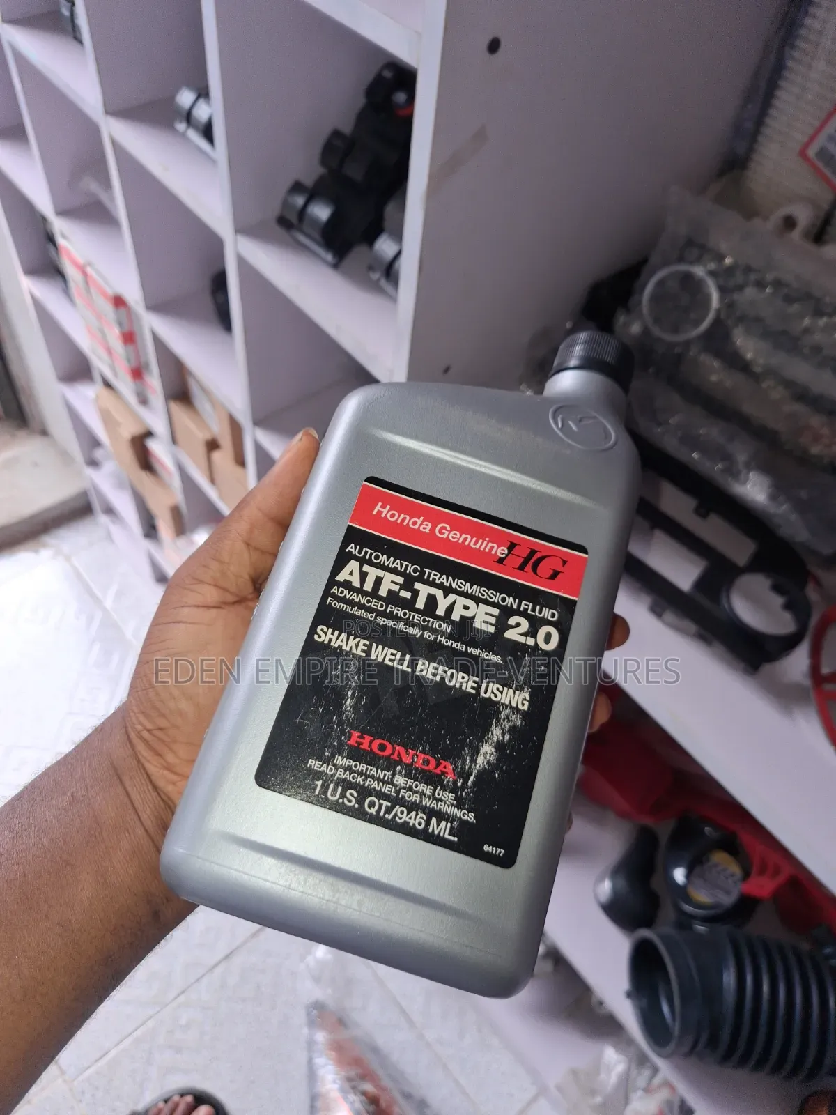 Genuine Acura & Honda ATF-Type 2.0 Automatic Transmission Fluid.