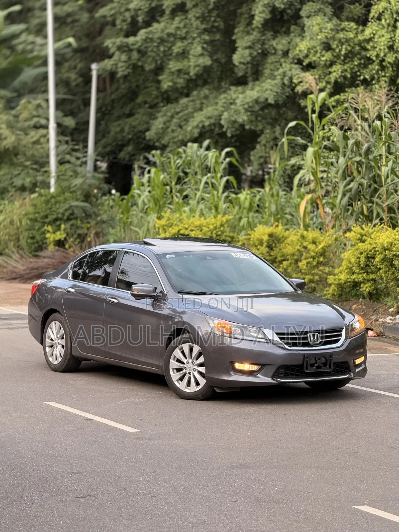 Honda Accord EX-L 4dr Sedan w/Navigation (2.4L 4cyl CVT) 2014 Gray