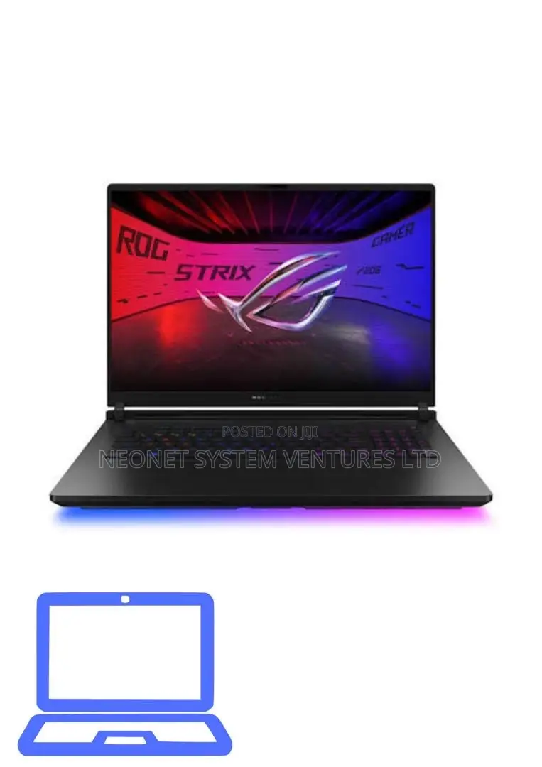 New Laptop Asus ROG Strix SCAR 18 64GB Intel Core Ultra 9 SSD 4T