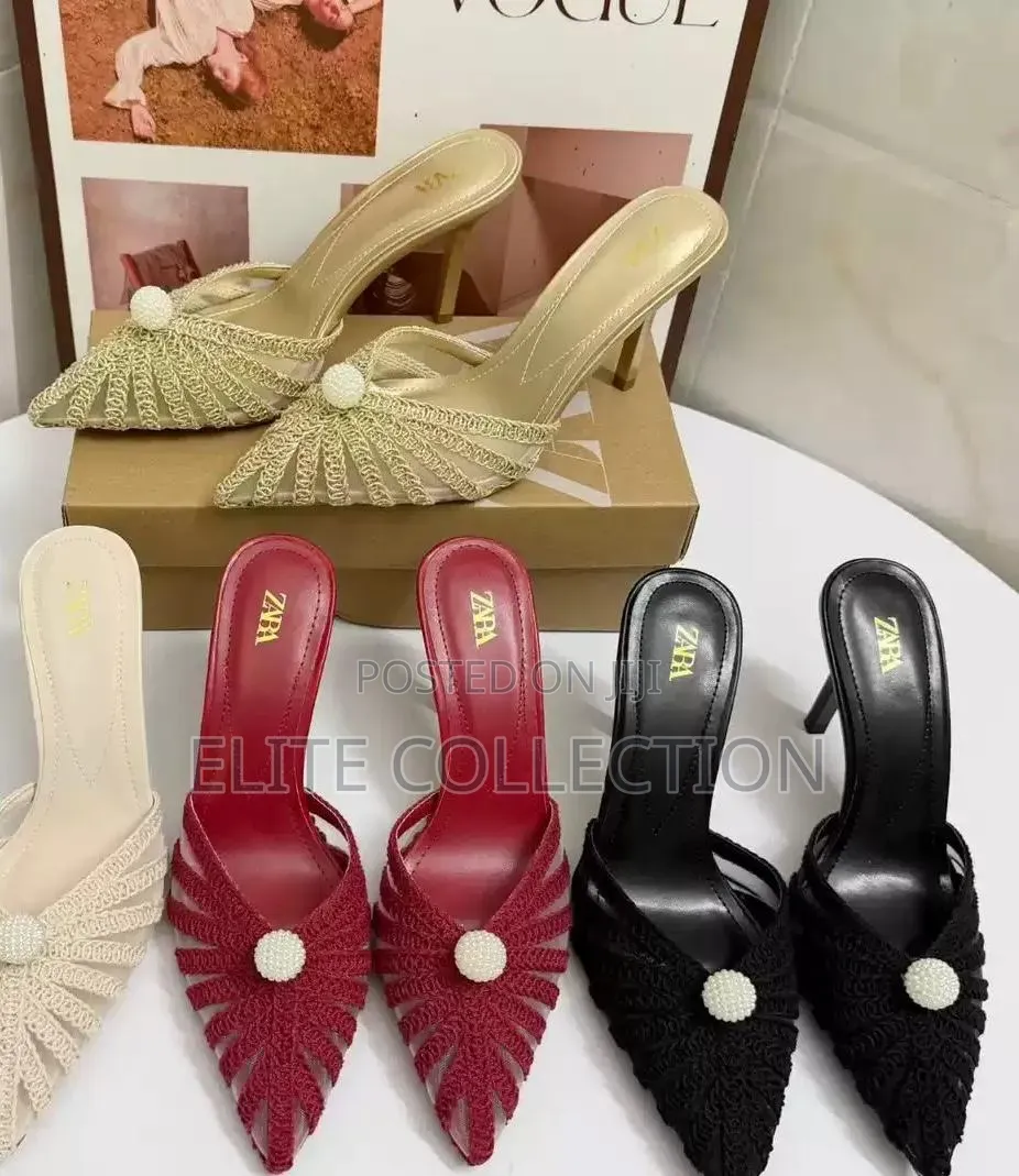 Quality ZARA HEEL SIZE 37-42  Colors: As Displayed