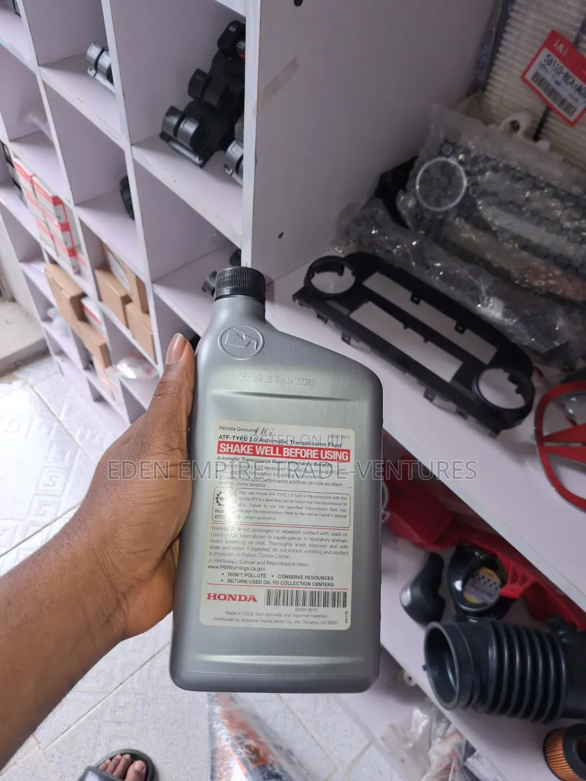 Genuine Acura & Honda ATF-Type 2.0 Automatic Transmission Fluid.