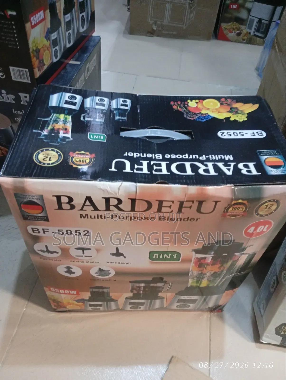 Bardefu Multipurpose Blender (8in 1)