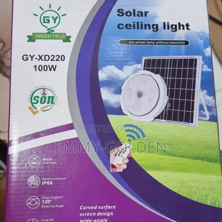 100w Solar Ceiling Light