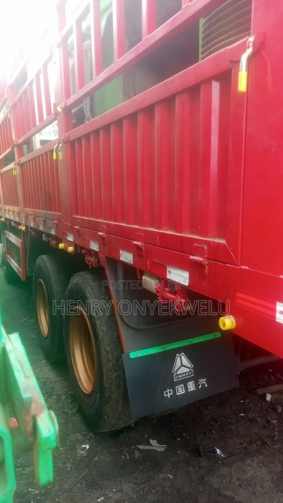 12 Tyres Howo Rigid Truck 30 Tons