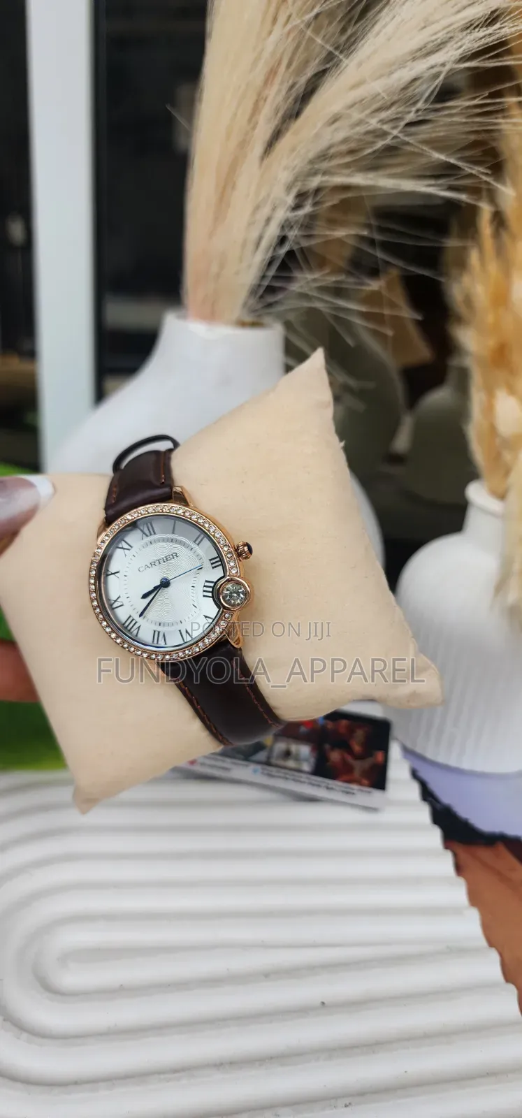 Rose Gold Cartier Ballon Bleu Watch