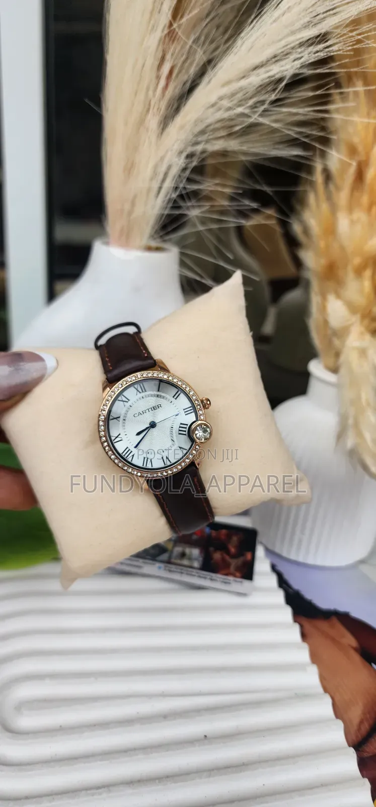 Rose Gold Cartier Ballon Bleu Watch