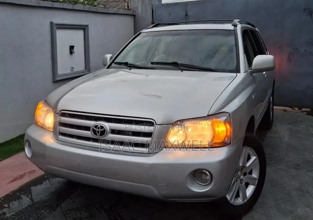 Toyota Highlander Limited V6 2005 Silver