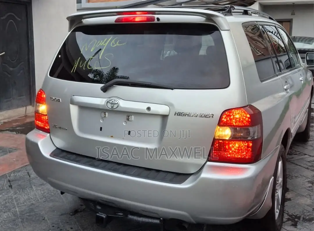 Toyota Highlander Limited V6 2005 Silver