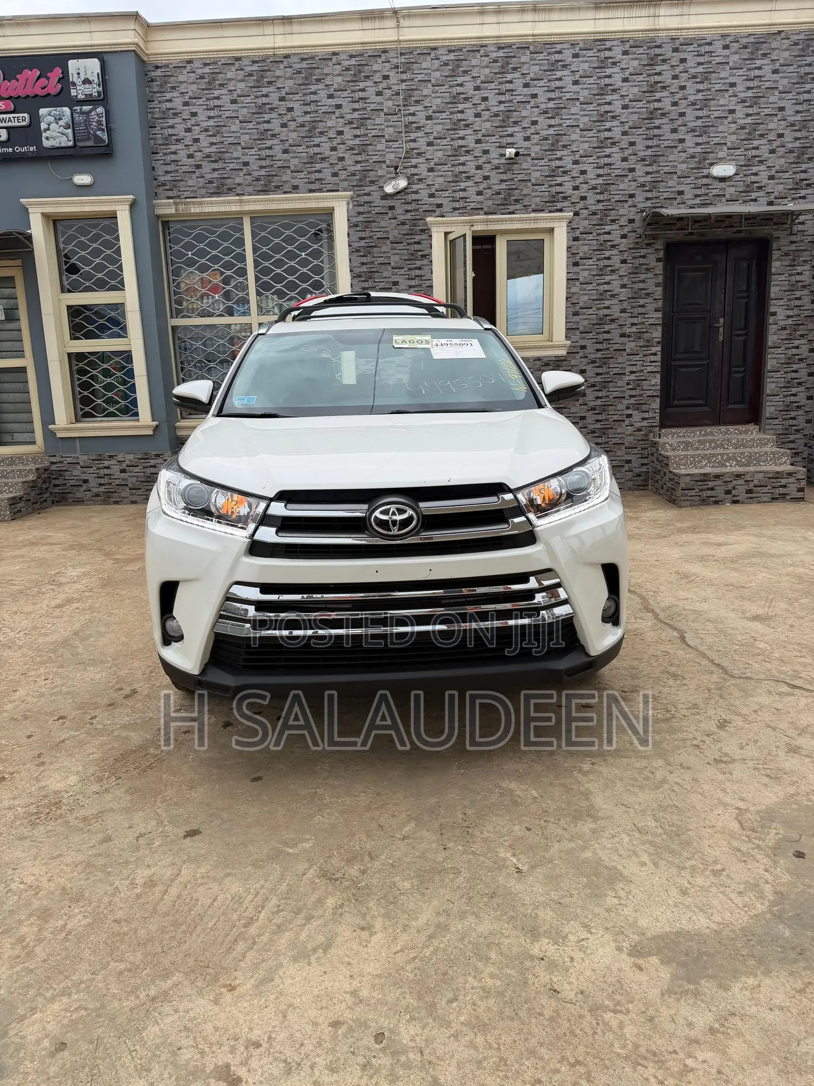 Toyota Highlander XLE 4dr SUV (3.5L 6cyl 6A) 2015 White