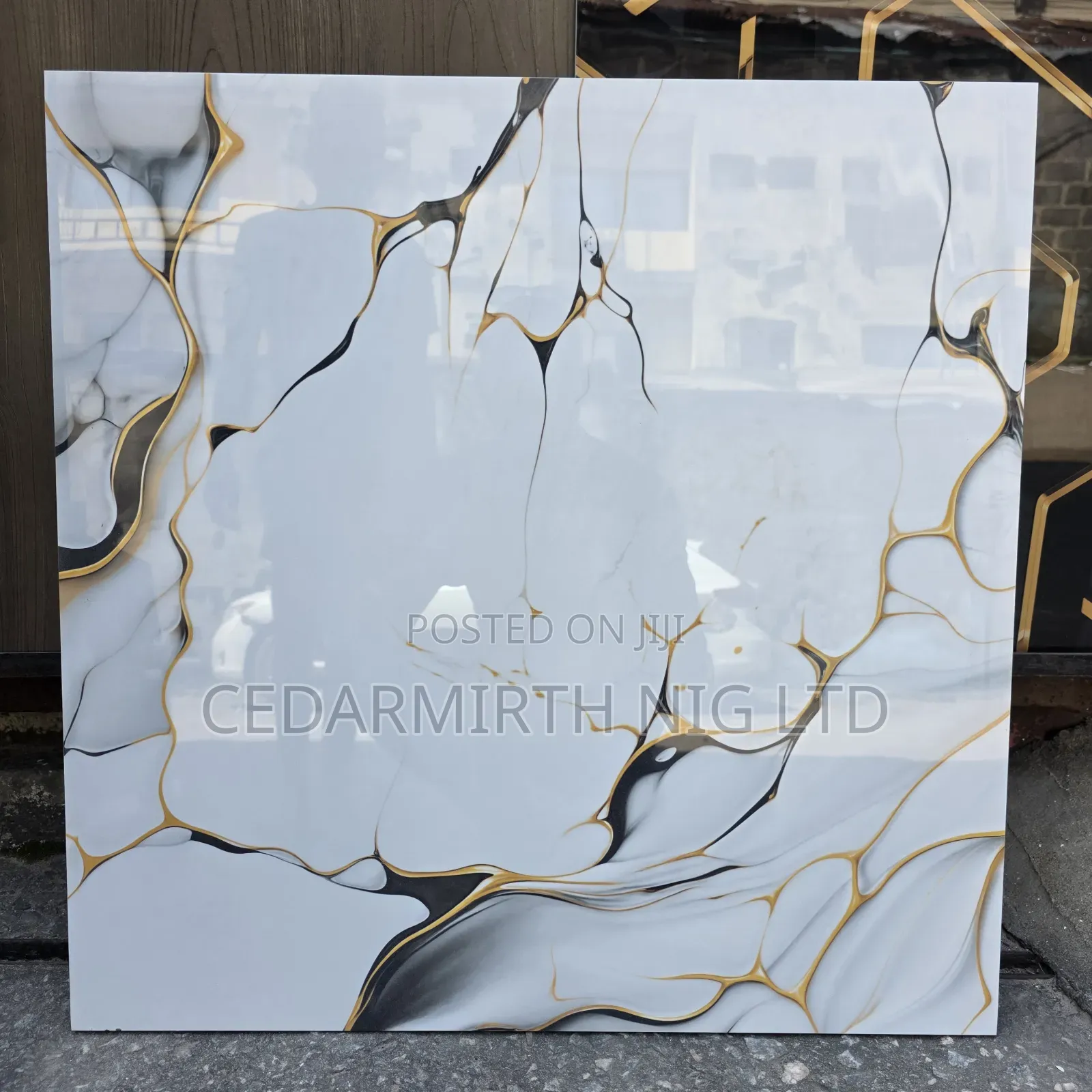Foreign 60cm X 60cm Porcelain Polished Tile Designs.