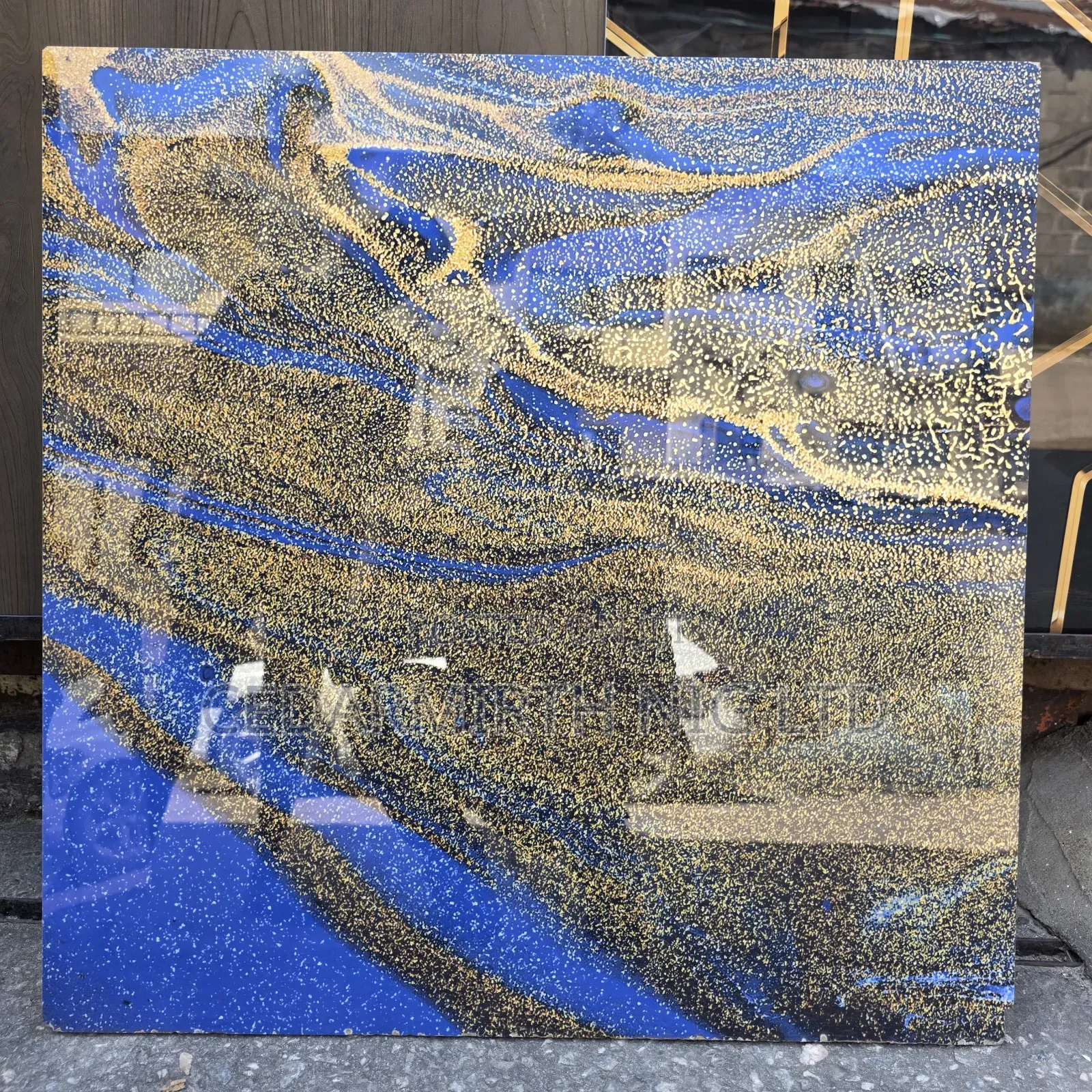 Foreign 60cm X 60cm Porcelain Polished Tile Designs.