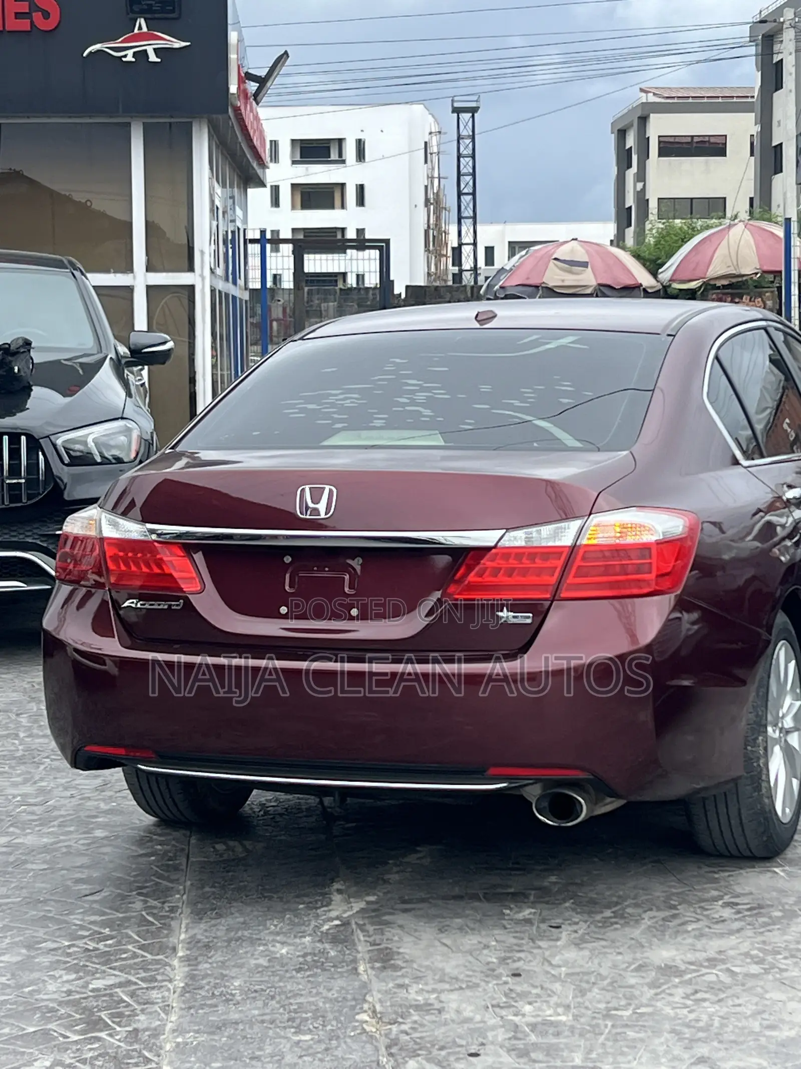 Honda Accord EX-L 4dr Sedan FWD (2.4L 4cyl 2A) 2013 Burgundy