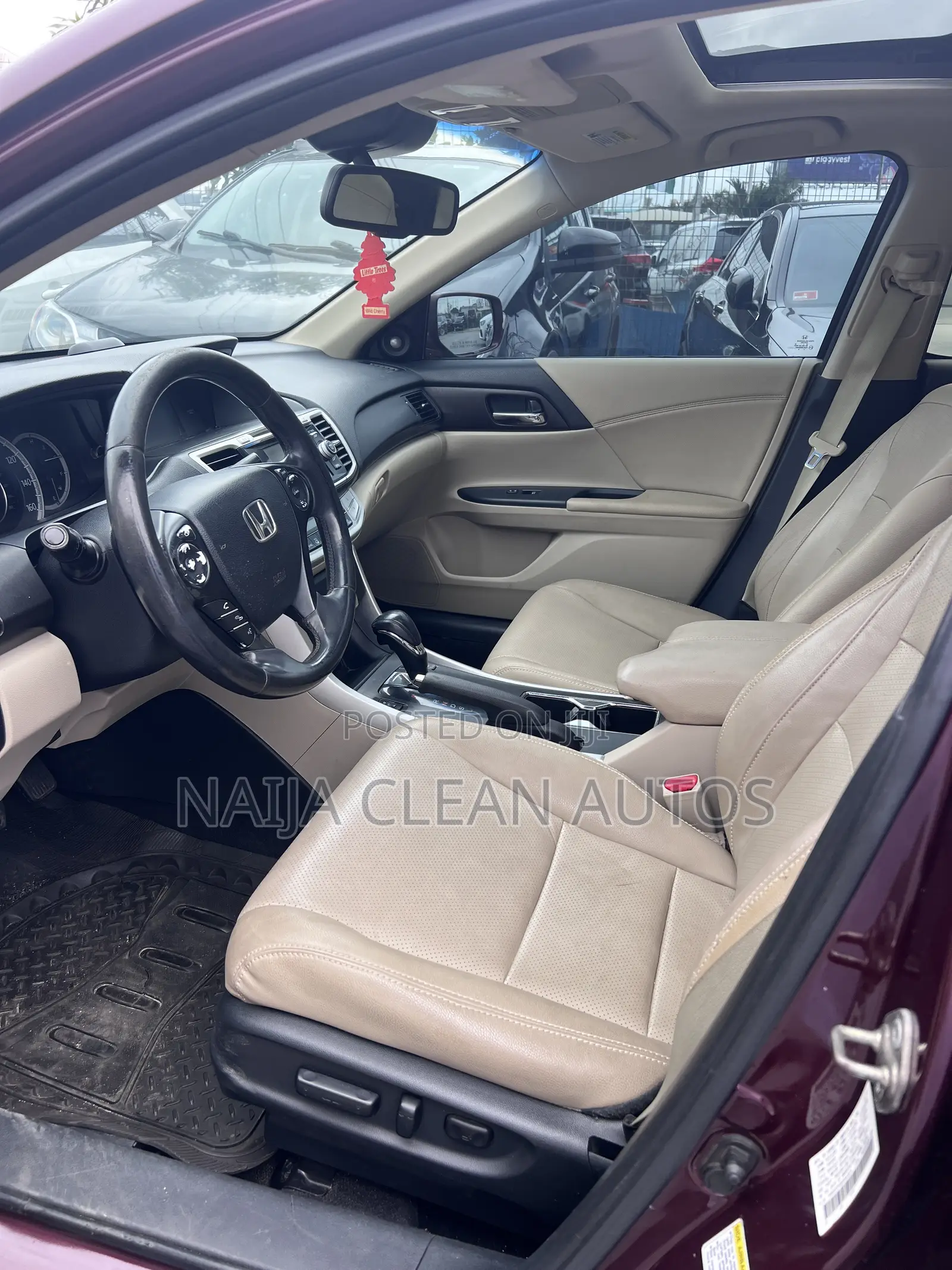 Honda Accord EX-L 4dr Sedan FWD (2.4L 4cyl 2A) 2013 Burgundy