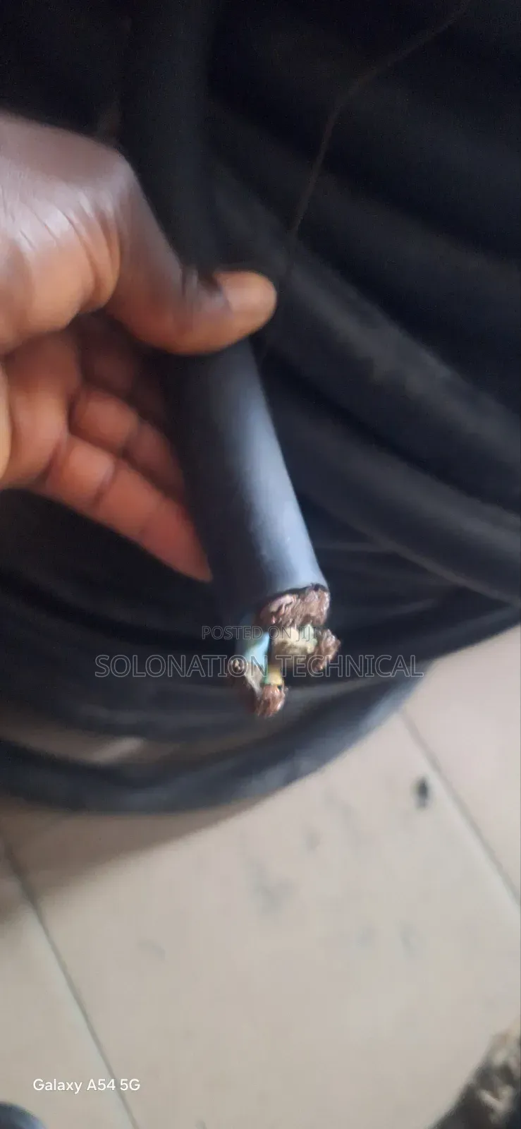 6core Almond Cable