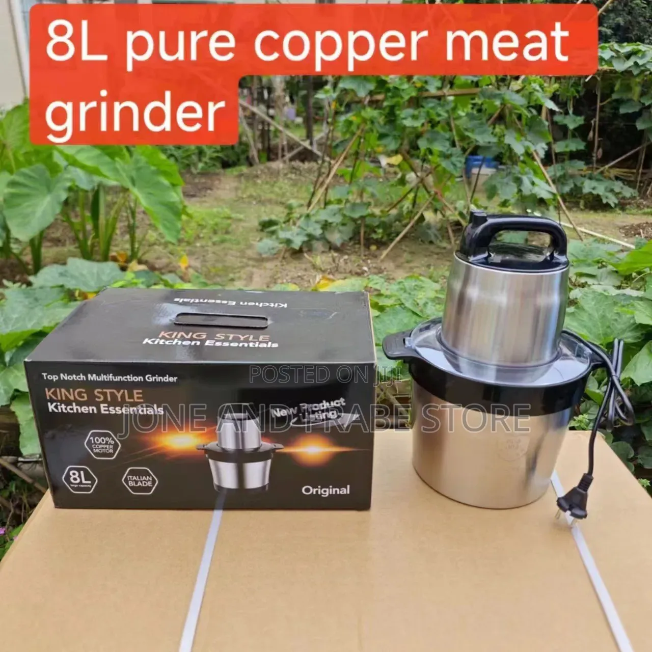 8L King Style Yam Pounder
