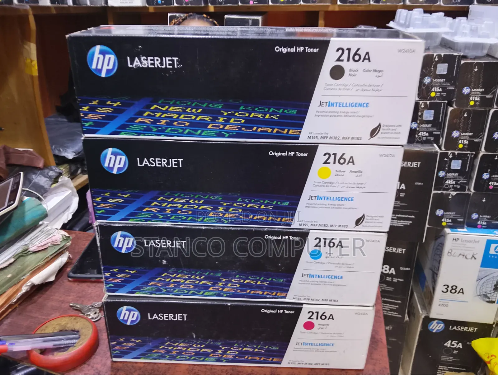 HP Genuine (Toner) 207A Cyan, Magenta,yellow.