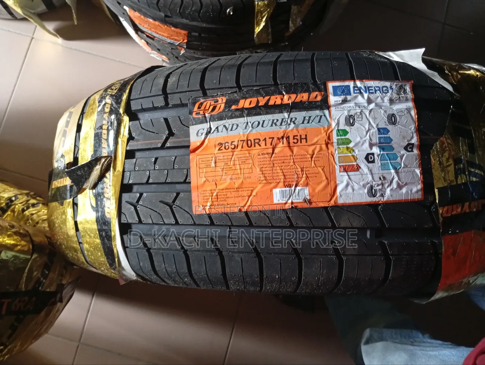 265/70 R17 JoyRoad Tires (Brand-New and Belgium Used)