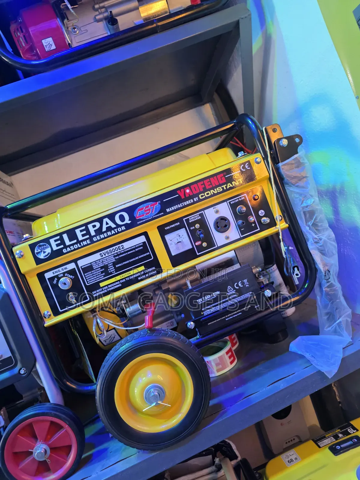 (4.5kva)Original Elepaq Constant Petrol Generator 100% Copper Coil