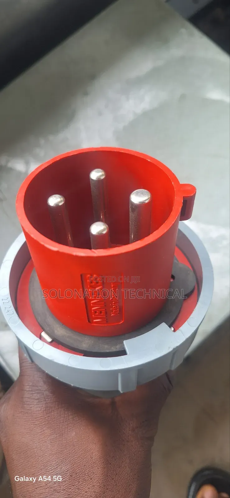 Mennekes Industrial Plug