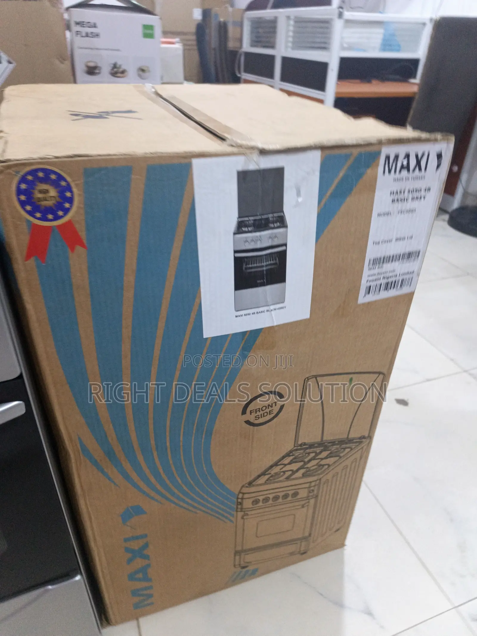 4-Burner Gas Cooker for Modern Homes