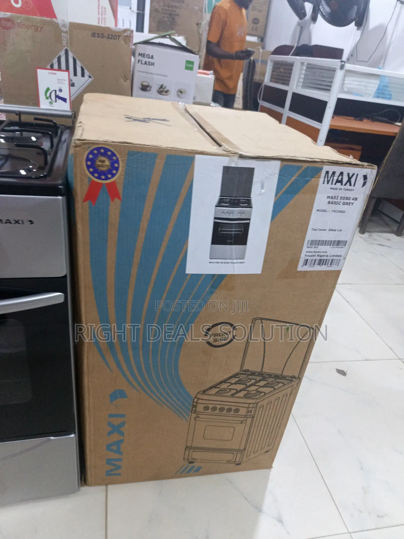 Reliable Gas Cooker With Baking Oven