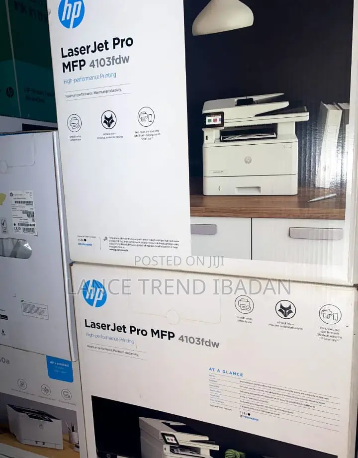 HP LaserJet Pro MFP 4103fdw Printer