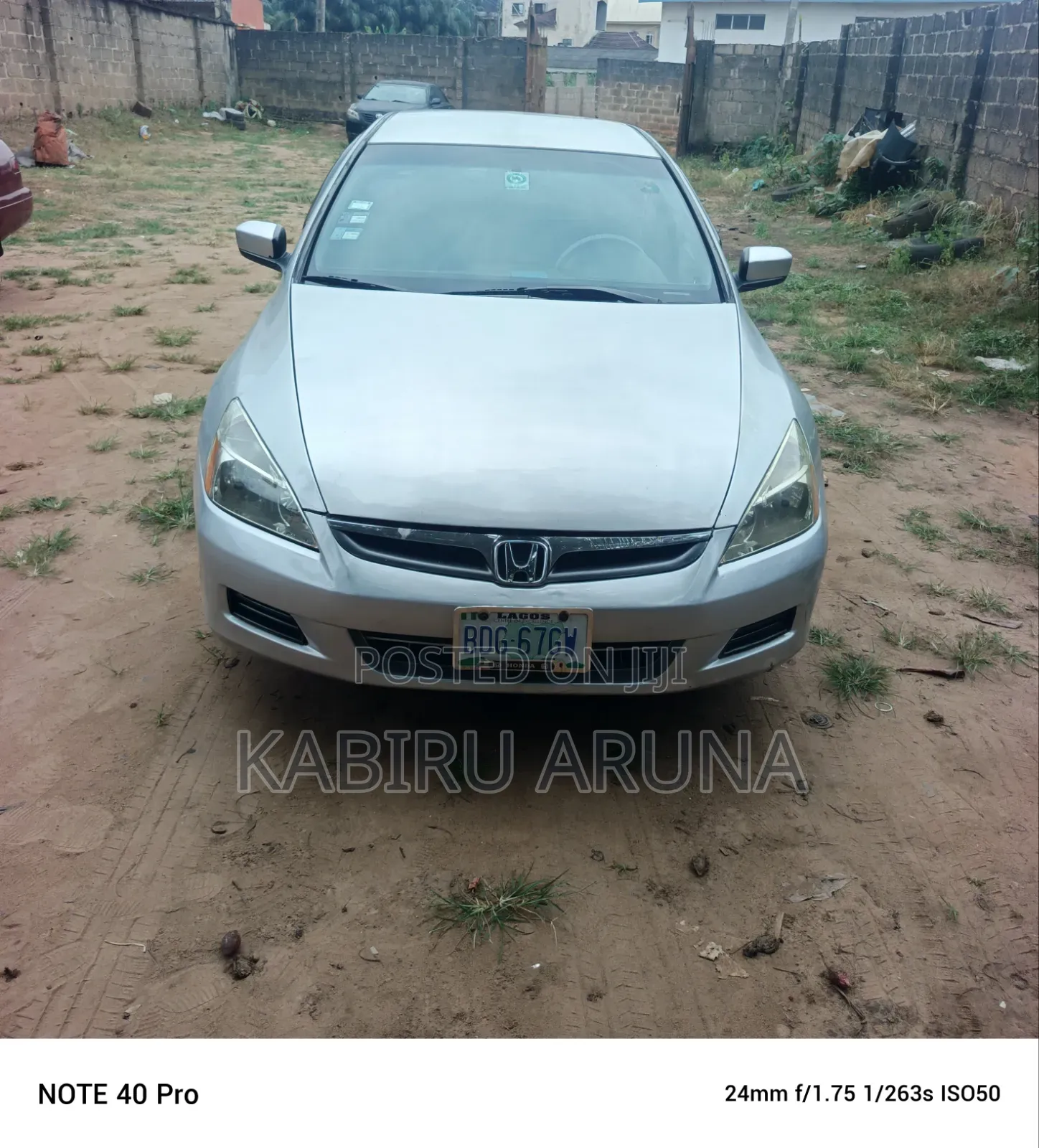 Honda Accord 2006 Silver