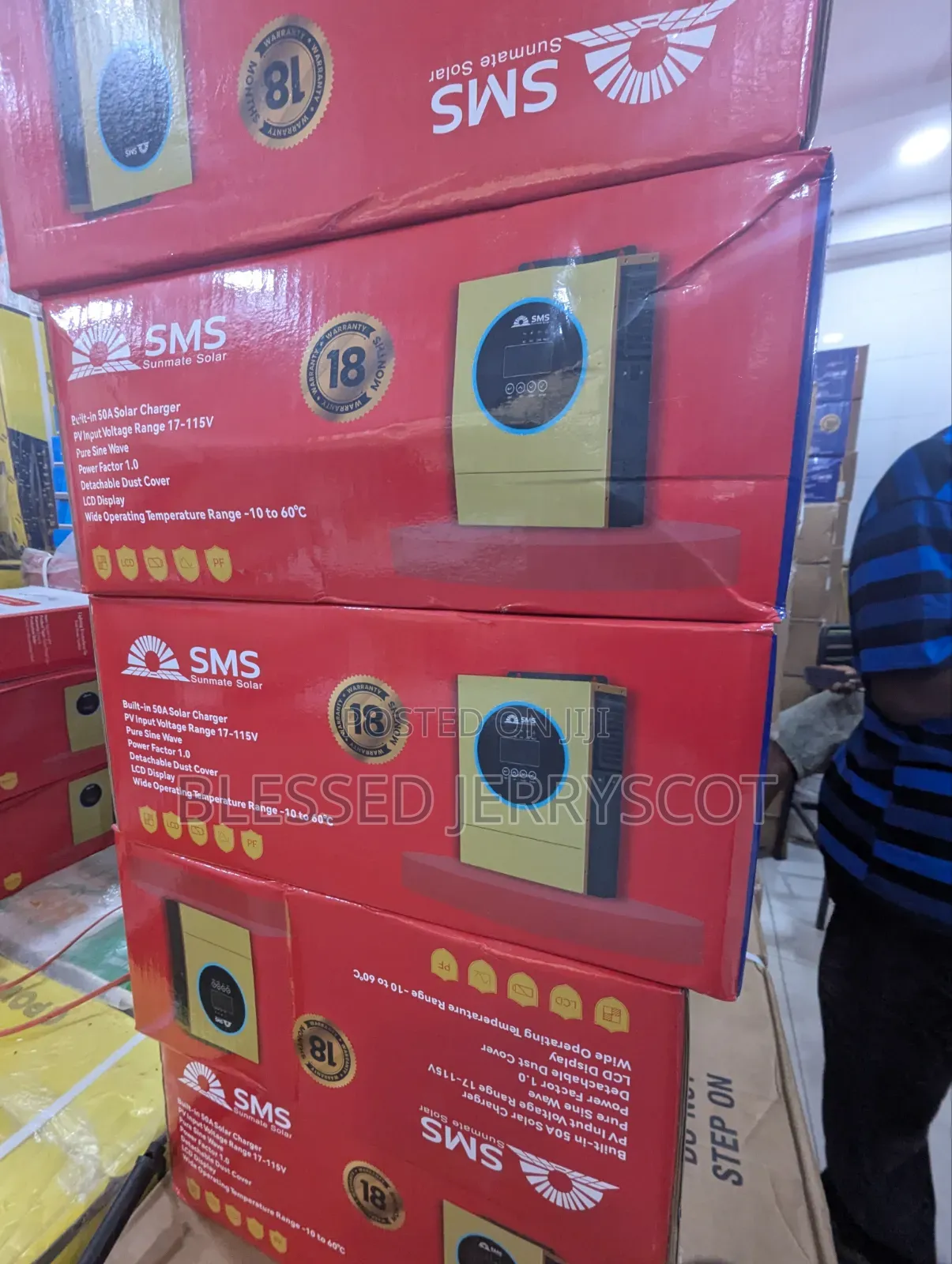 SMS 1.2kva 12v Hybrid Solar Inverters Available in Stock.