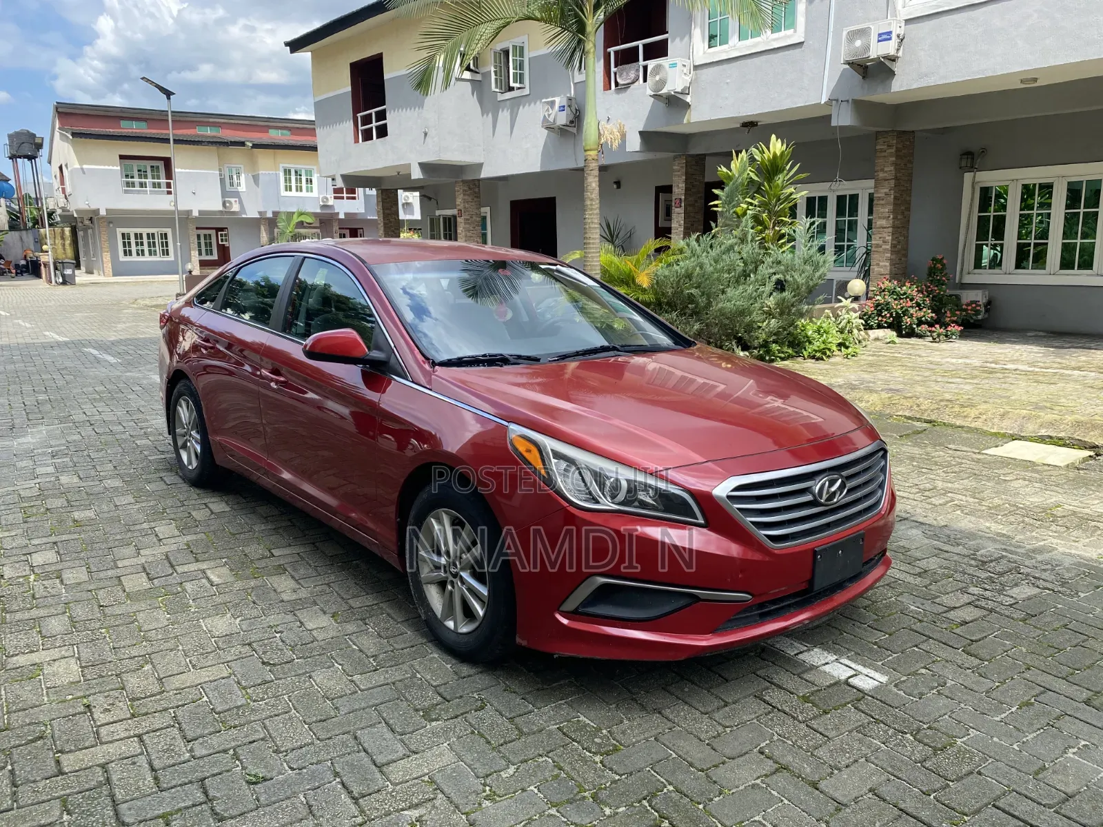 Hyundai Sonata SE 2017 Red