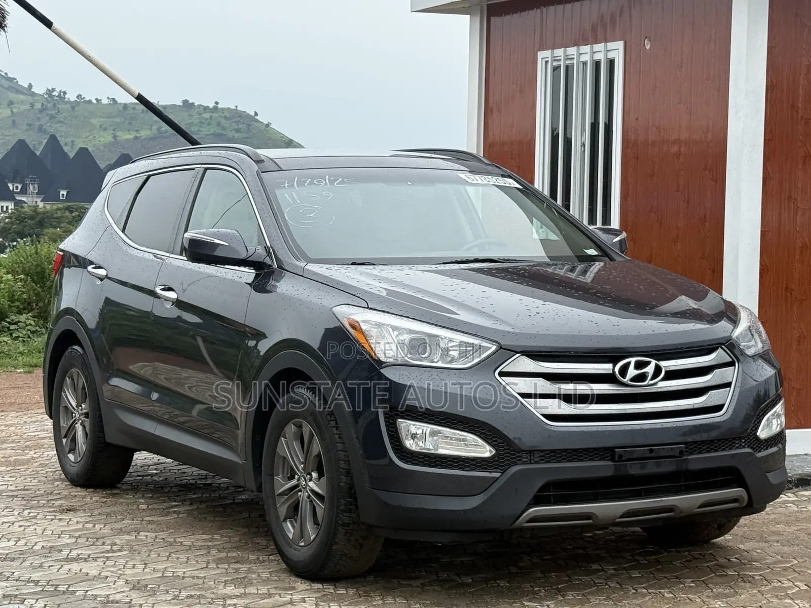 Hyundai Santa Fe 2015 Gray