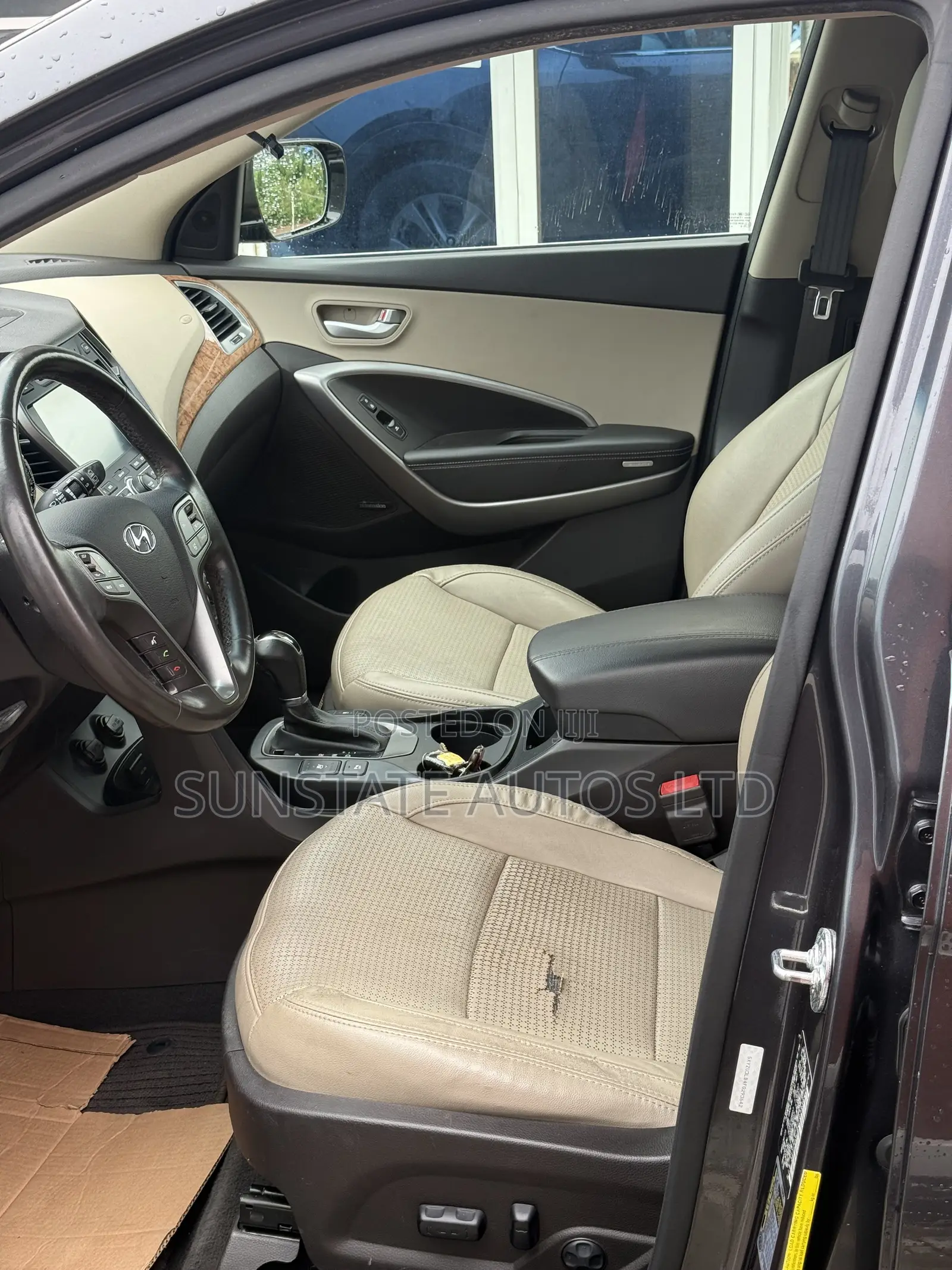 Hyundai Santa Fe 2015 Gray