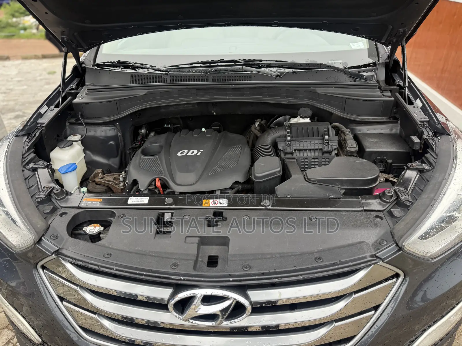 Hyundai Santa Fe 2015 Gray