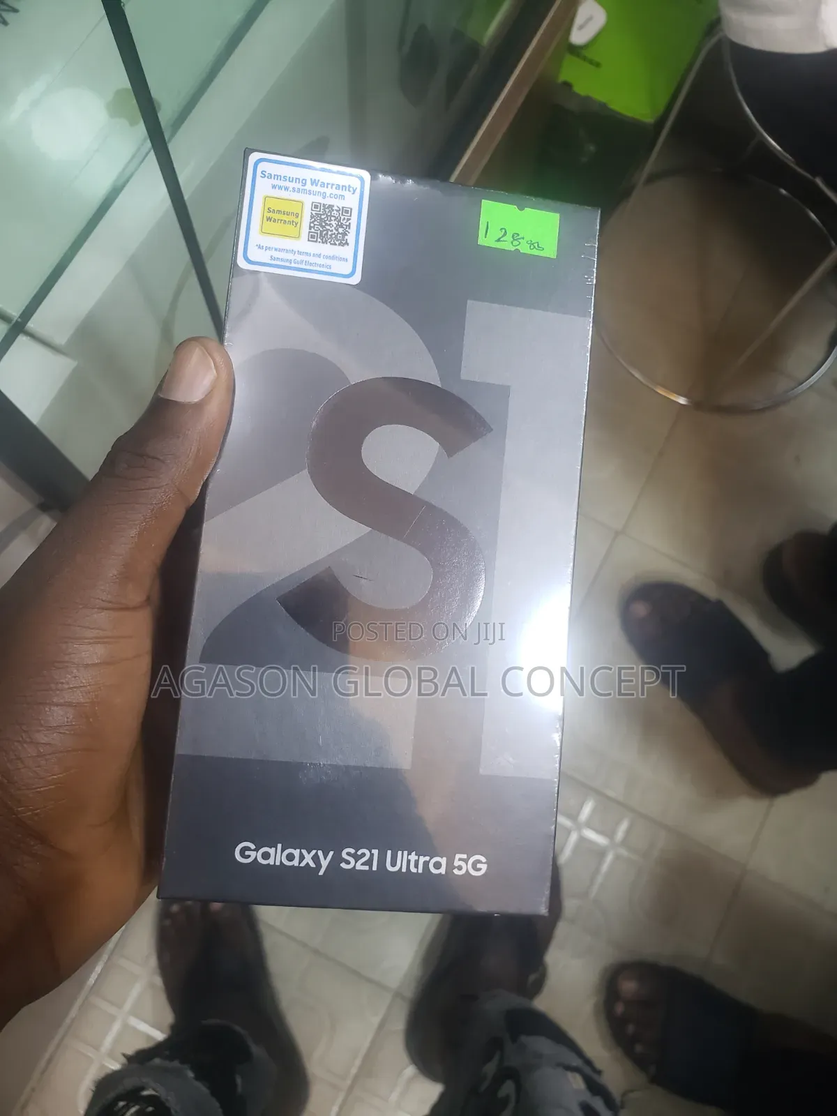 New Samsung Galaxy S21 Ultra 5G 128 GB Black