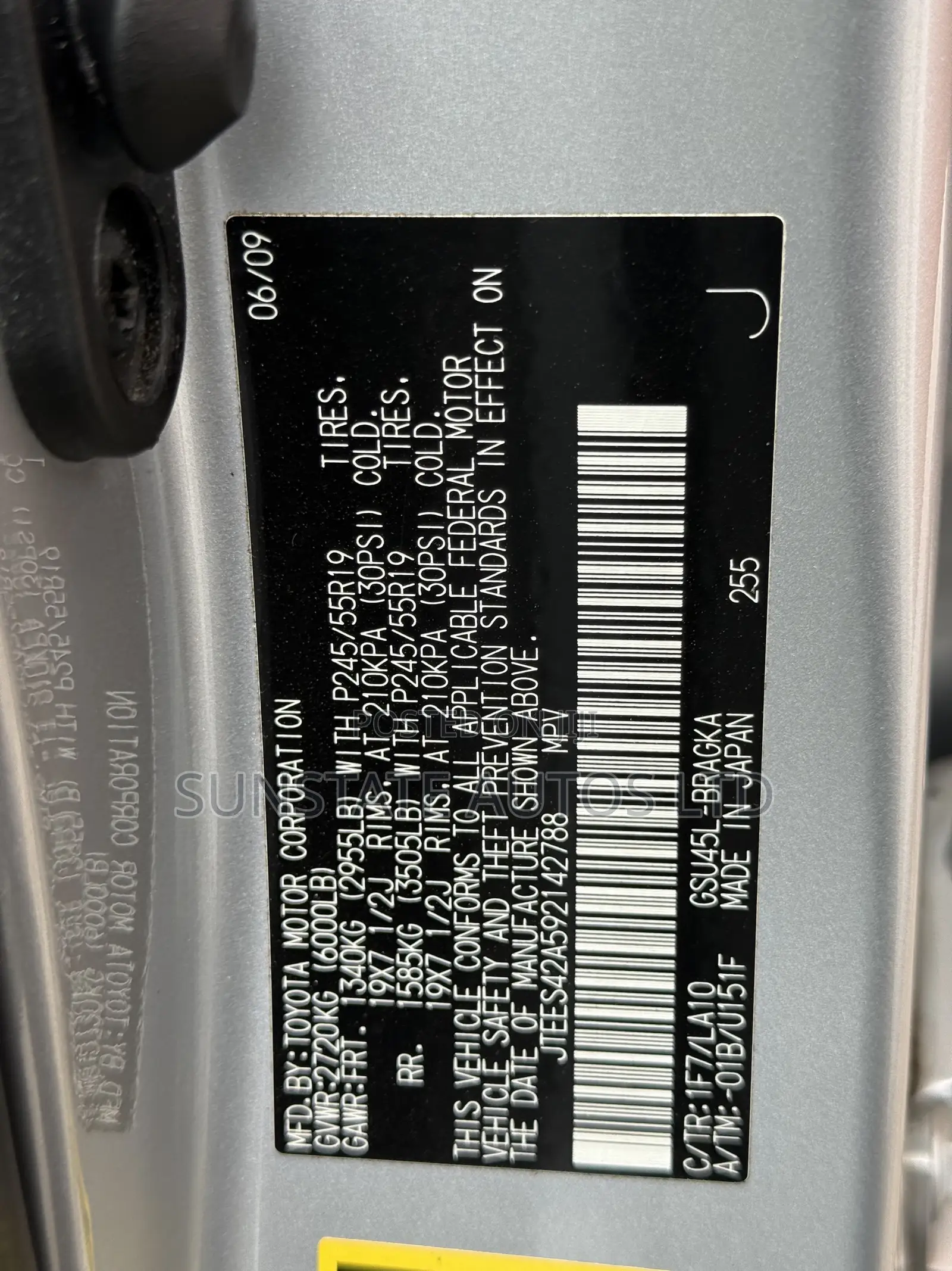 Toyota Highlander 2010 Silver