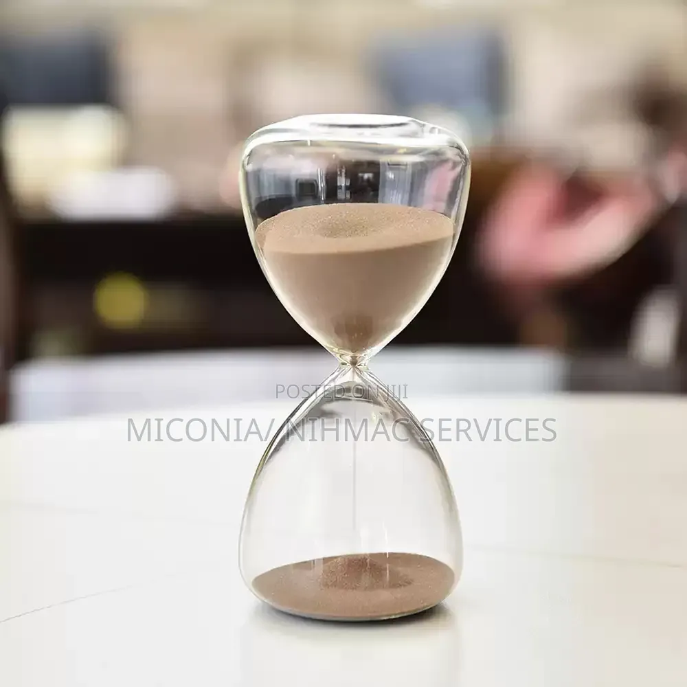 Brown Sand Decorative Hourglass