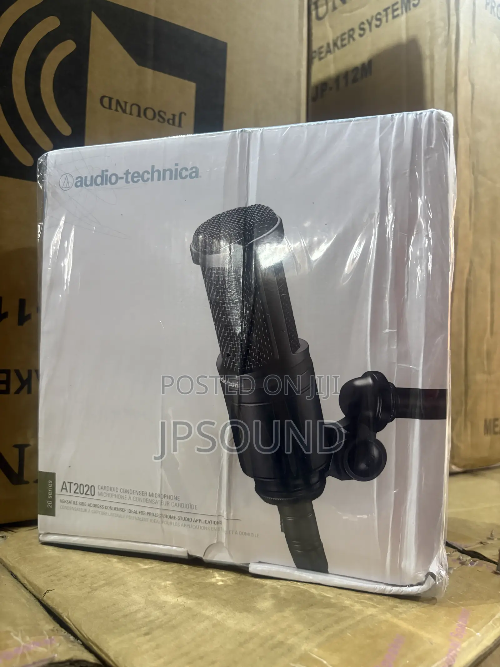 Original Audio Teknica At2020 Studio Condenser Microphone