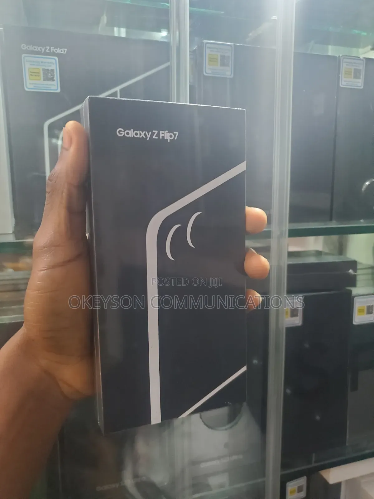 New Samsung Galaxy Z Flip7 256 GB Black