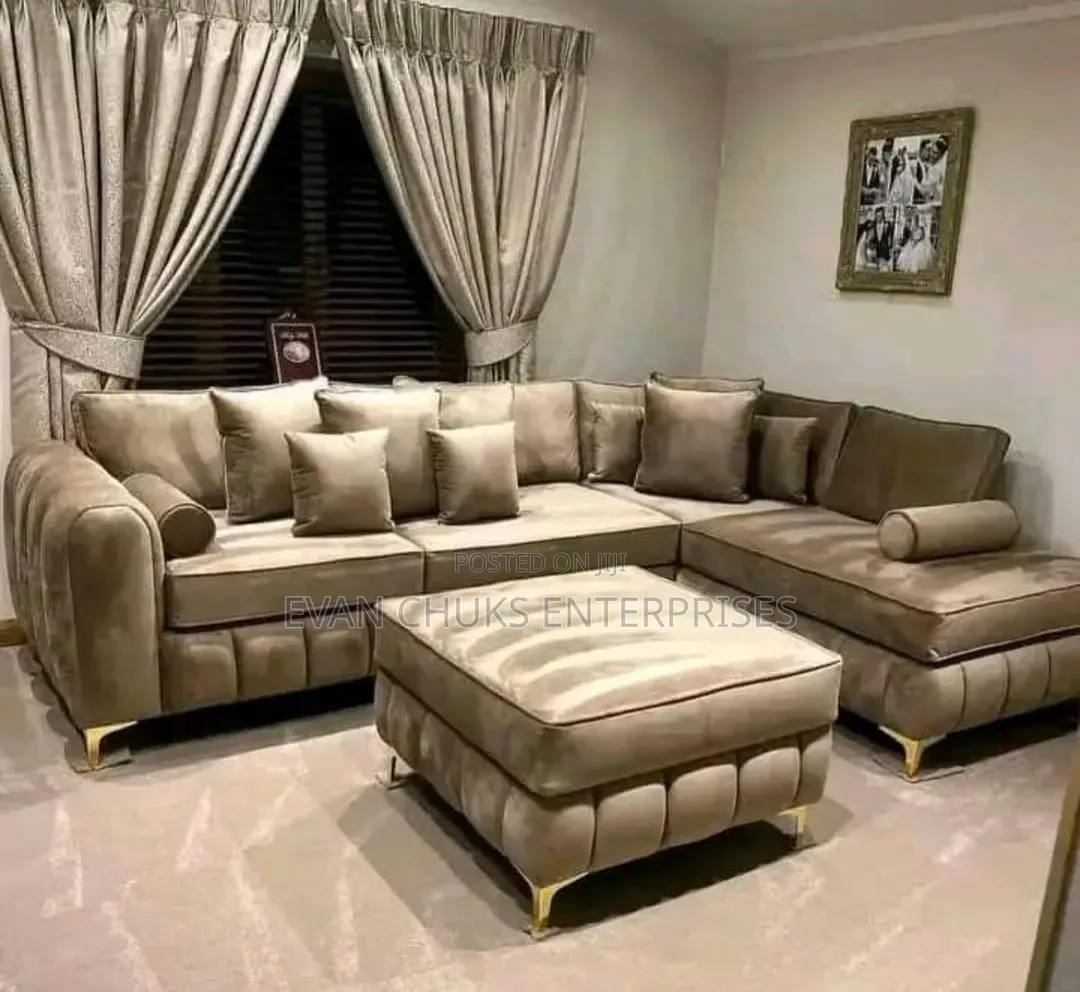 High Quality L Shape and Centre Table Set
