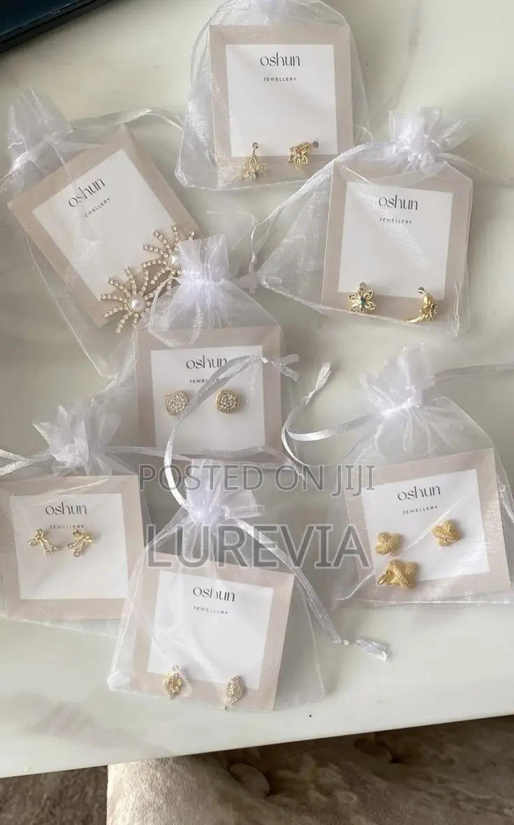 Butterfly Gold-Tone Jewelry Set
