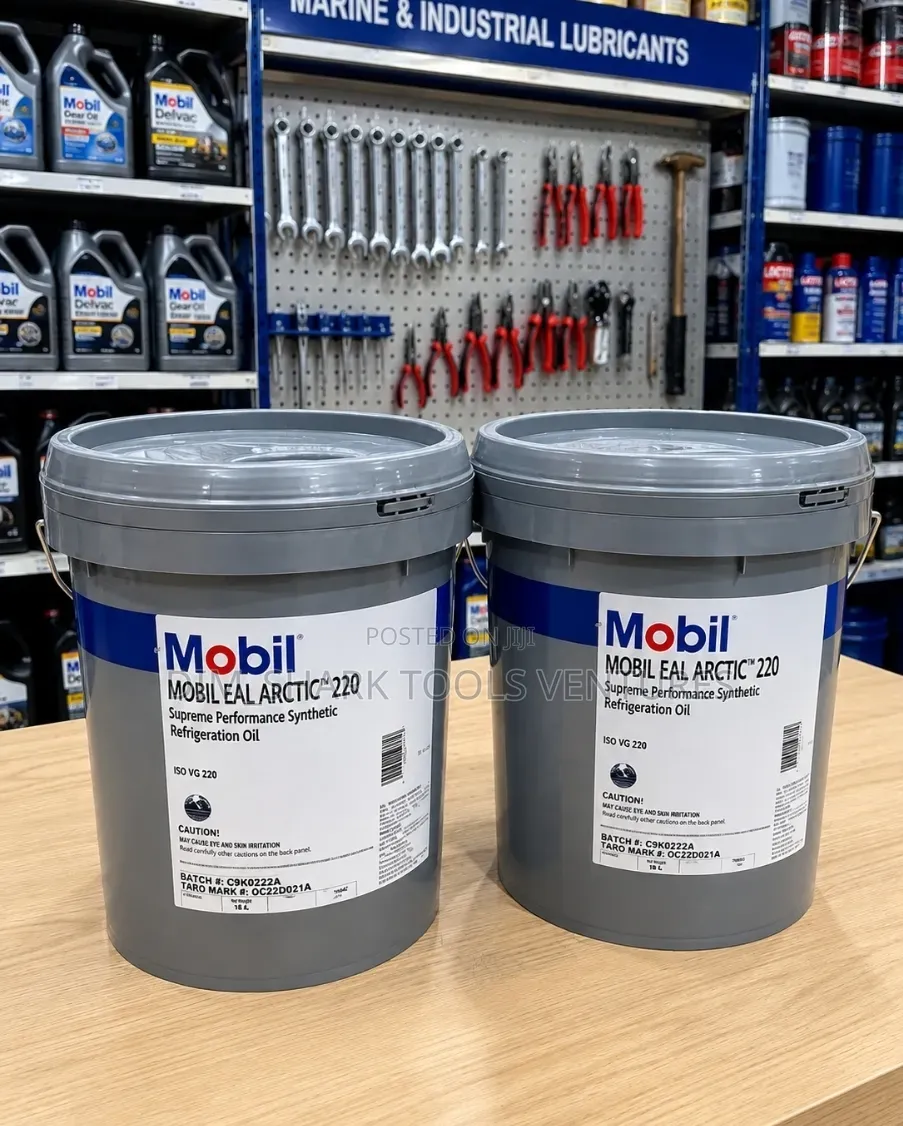 18L Mobil EAL Arctic 220,a High-Performance,fully Synthetic Lubricant
