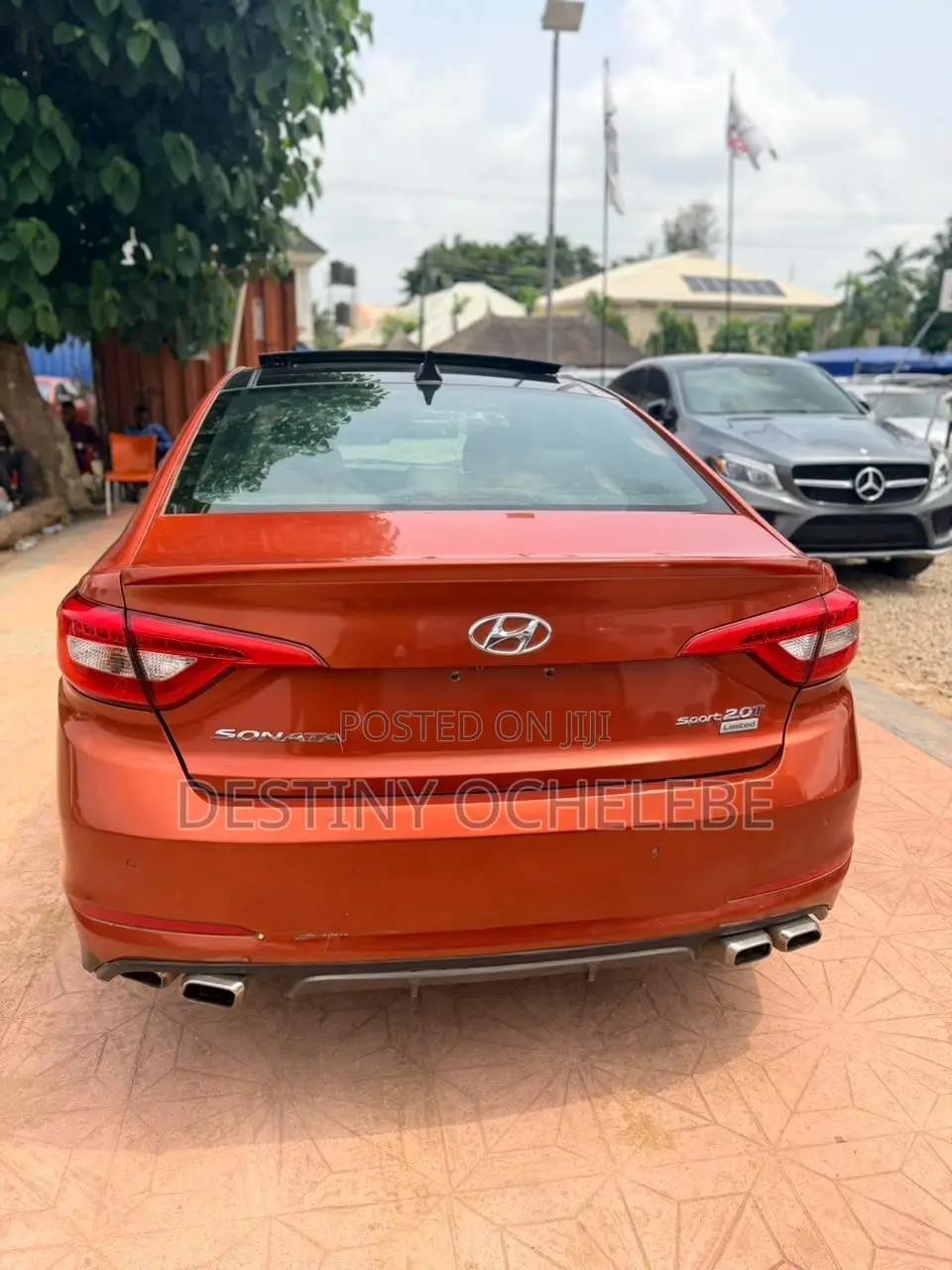 Hyundai Sonata 2016 Red