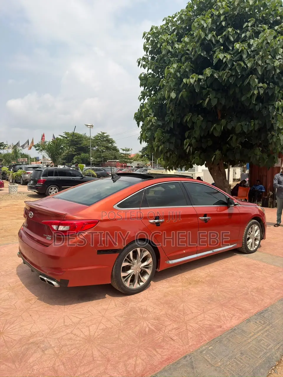 Hyundai Sonata 2016 Red