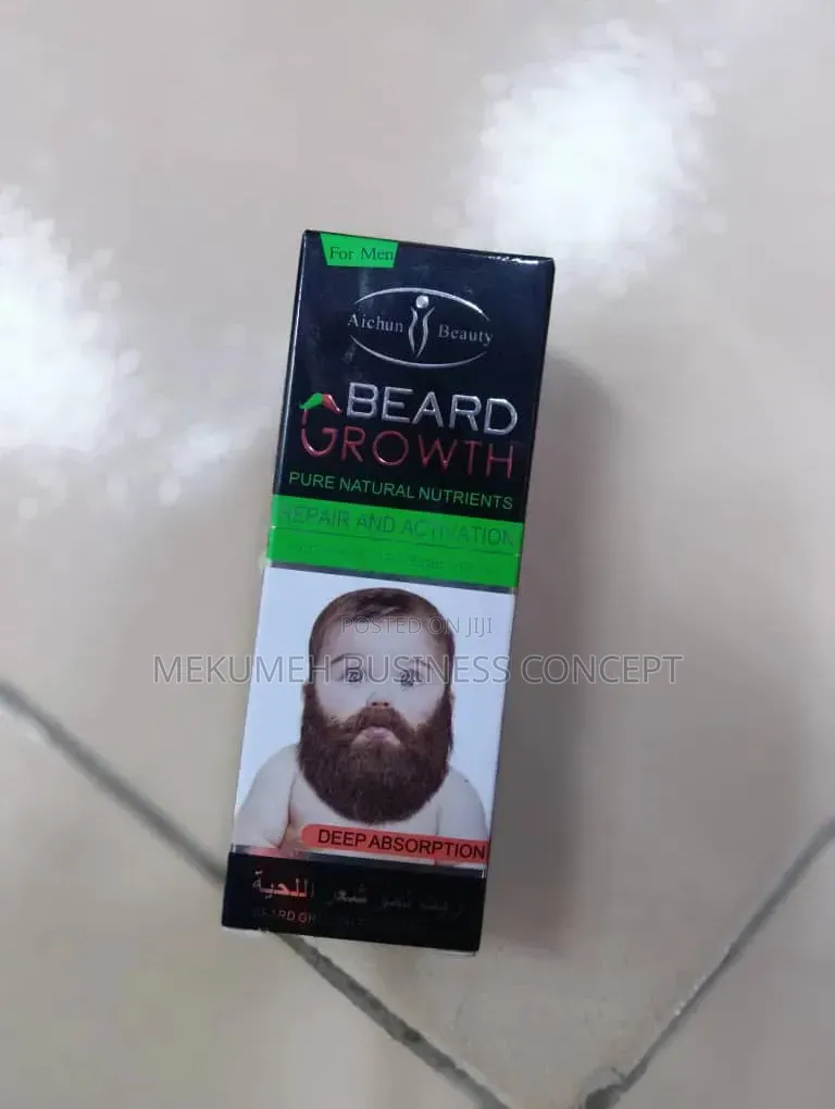 Beard Growth Natural Nutrient Oil for Men