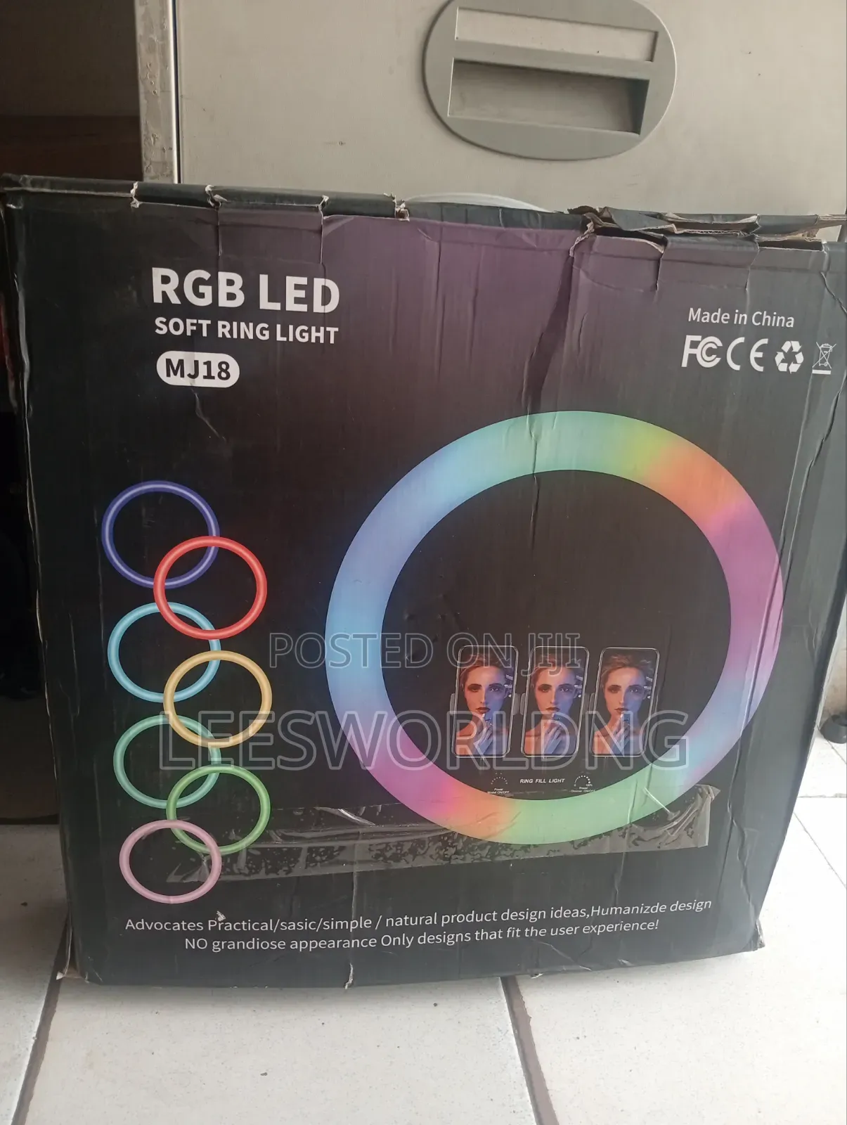 18 Inches RGB Ring Light