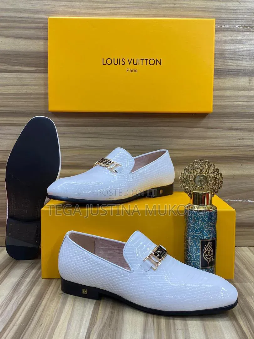 Latest Design Luxury Louis Vuitton Men's Flat Shoes